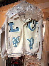 NTW Louis Vuitton x Virgil Abloh Bugs Bunny Mens Varsity Jacket In Large
