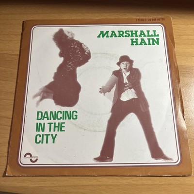 VINYL PLATTE 45 UMDREHUNGEN SAMMLUNG MARSHALL HAIN DANCING IN THE CITY - VINTAGE - 