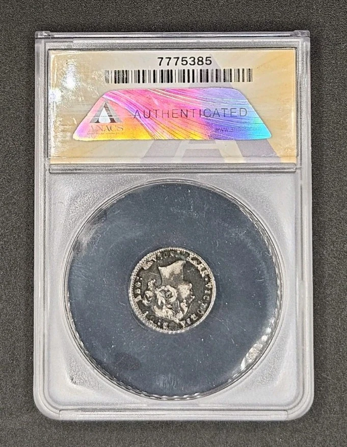 1873 (Newfoundland) Canada 10 Cents | ANACS VF25 Details, Corroded/Scratched - Image 2 of 4