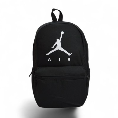 Nike Rucksack schwarz Air Jordan Backpack Tasche Gym Reise Schule College Reise Sport