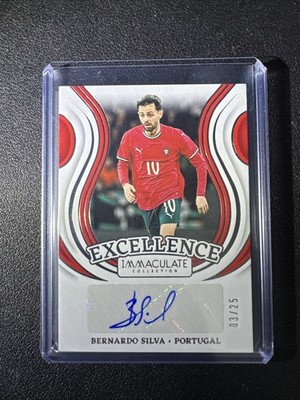 2024-25 Panini Immaculate - Excellence - Bernado Silva - Portugal - /25 - Auto