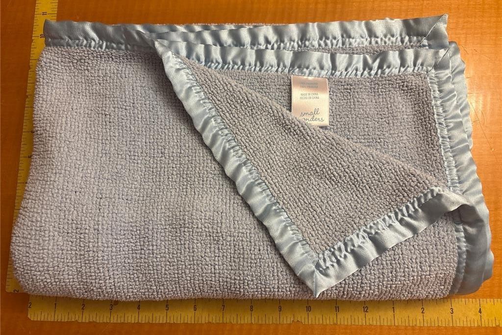 Baby Wonders Blue Blanket Baby Wonders Receiving Blanket Hooded