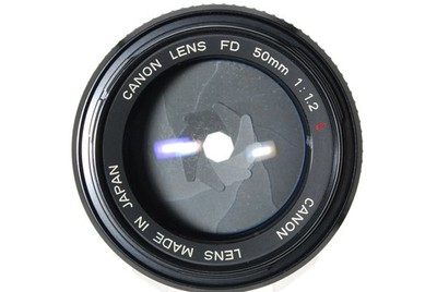 CANON キャノン　New FD LENS 50mmF1.2 New FD50mm f/1.2L - Canon Camera Museum