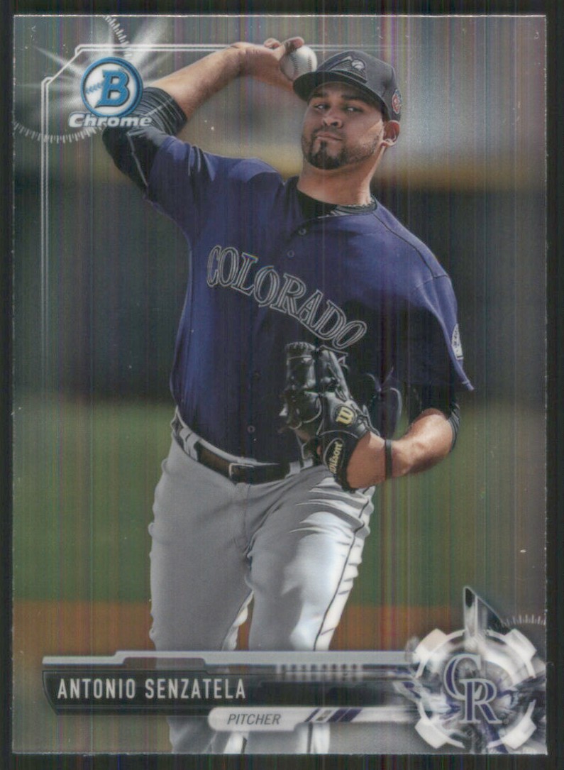 2017 Bowman Chrome Prospects #BCP27 Antonio Senzatela Colorado Rockies 133