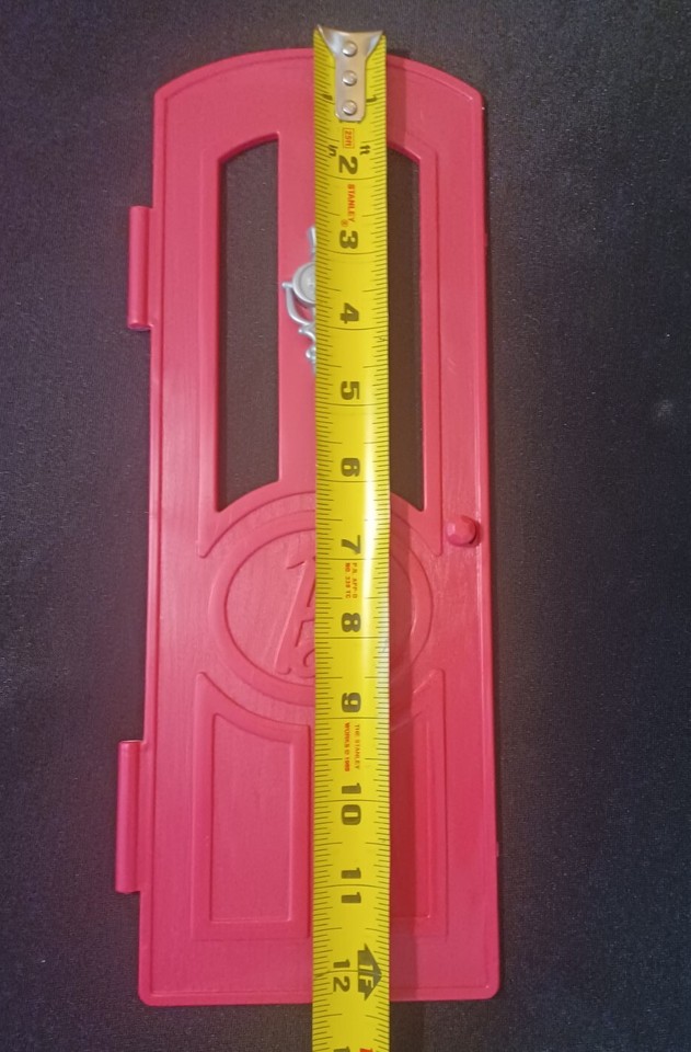 Barbie Dreamhouse 2015 Replacement Part FRONT DOOR with Knocker Dark