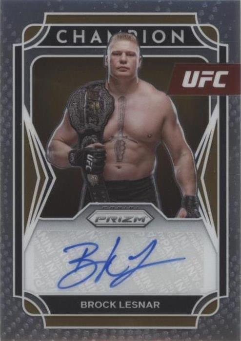 2022 Panini Prizm UFC - Brock Lesnar #CS-BLS for sale | eBay