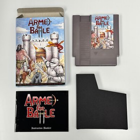 NES ARMED FOR BATTLE COMPLETE IN BOX