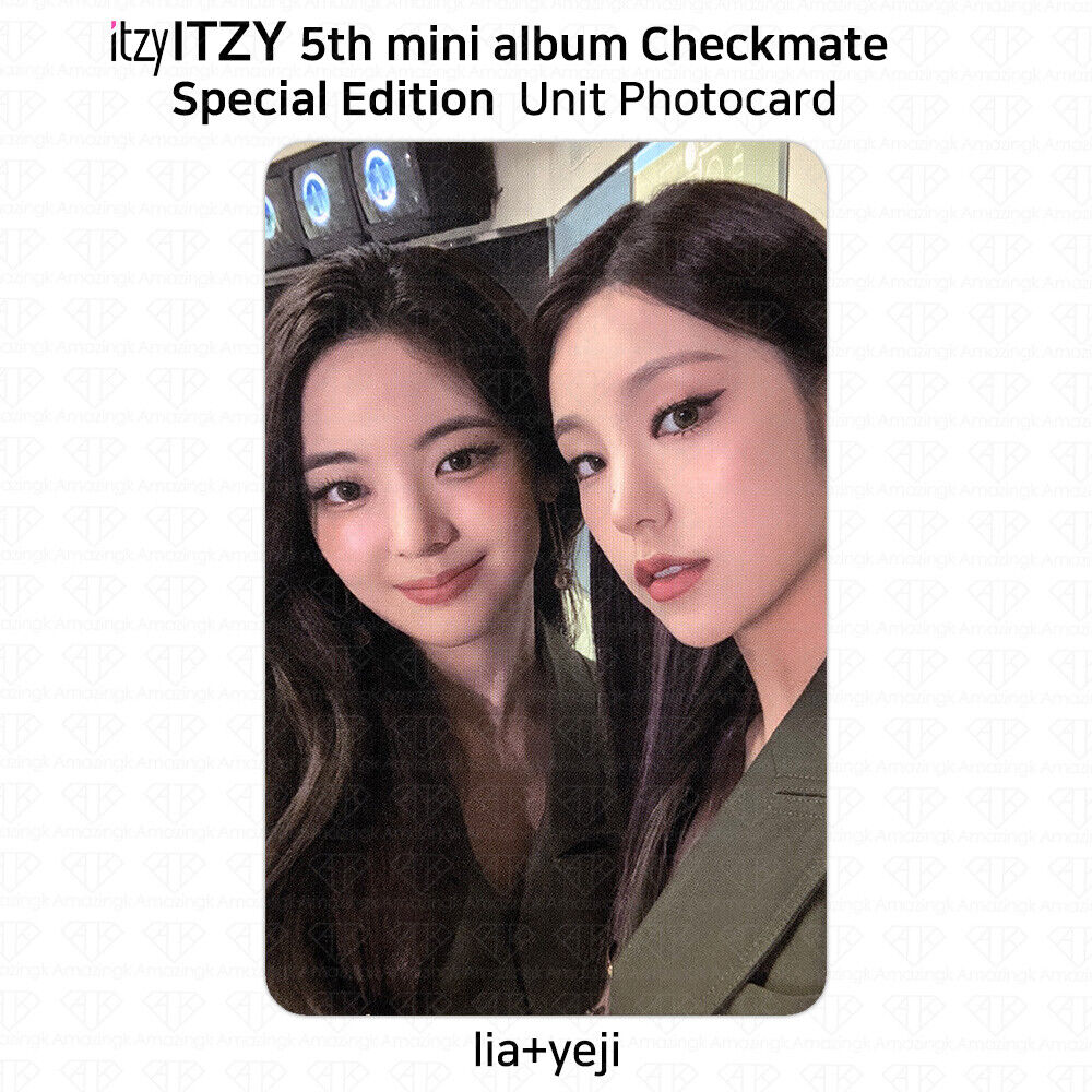 Kpop ITZY Mini Álbum para Fãs, Coleção Checkmate Cartões Postais