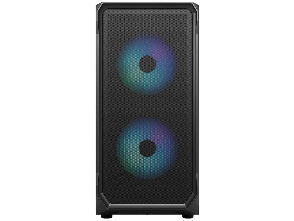 Fractal Design Focus 2 RGB Black ATX mATX Mini ITX Clear Tinted Tempered Glass M - Image 2 of 4