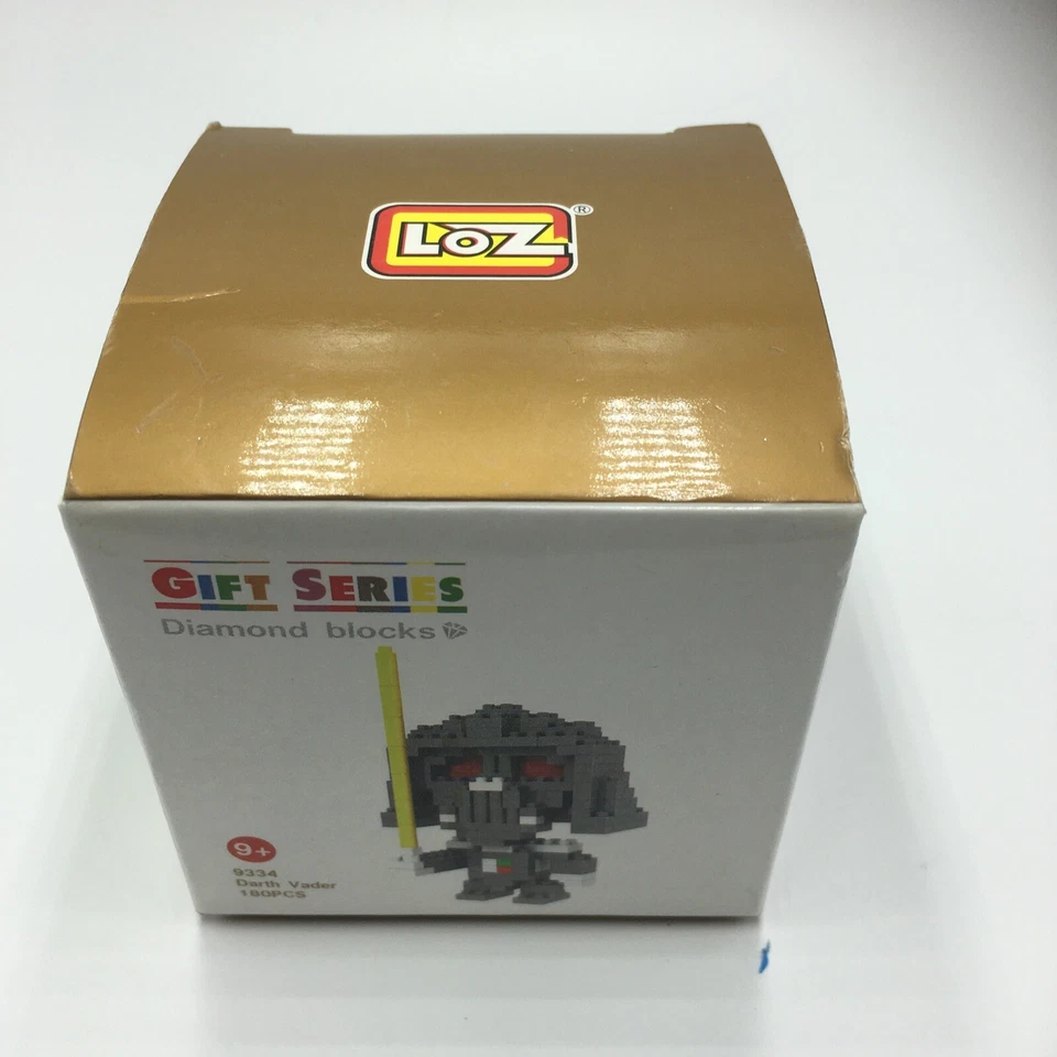 Gift Series LOZ Diamond Blocks Darth Bader￼ Figure 190 PCS New - Image 3 of 4