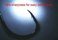 50 octopus fishing hooks 10/0 by Dblue