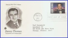 USA5 #4628 ADDR PCS ARTCRAFT FDC   Danny Thomas Actor