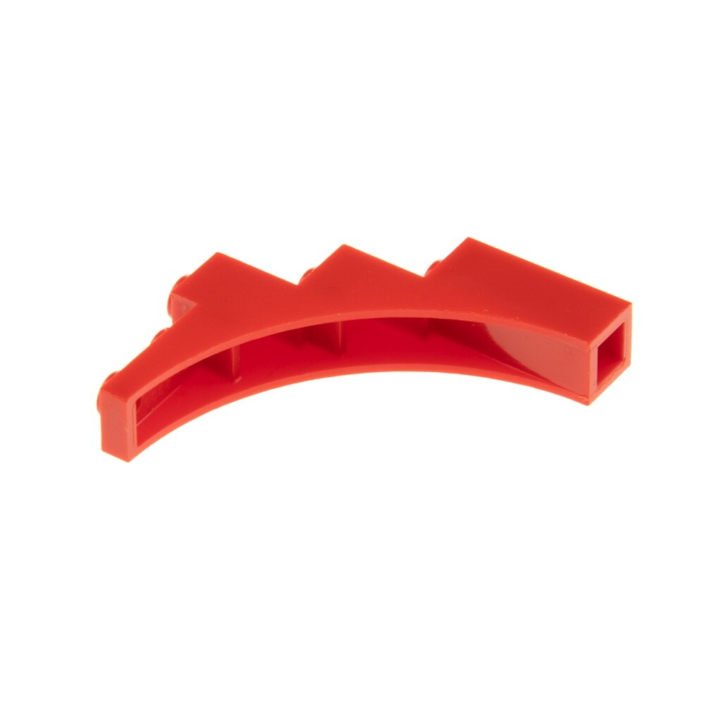 1x Lego Bogenstein viertel Bogen 1x5x4 rot rund Brücke 6075068 14395 76768  2339