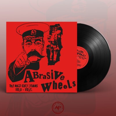 THE RIOT CITY YEARS 1981-1982 by ABRASIVE WHEELS Vinyl LP  PLATE031LP