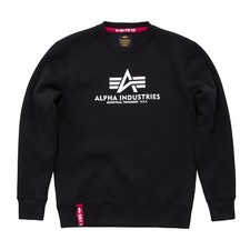 alpha industries pullover schwarz