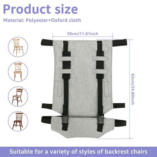 Baby High Chair Safety Seat Adjustable High Booster Seat Cover for