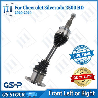 OE Front Left/Right CV Axle Shaft for 2020-24 Chevy Silverado GMC Sierra 2500 HD