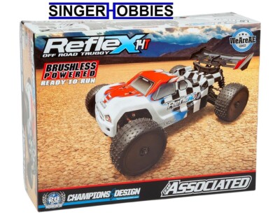 Associated ASC20176C Reflex 14T RTR 1/14 4WD Truggy LiPO Battery Combo 2.4GHz HH