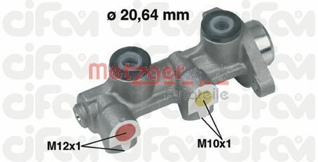Metzger 202-190 Hauptbremszylinder FüR Opel-image