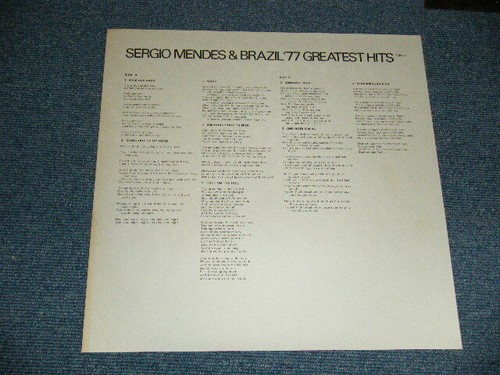 SERGIO MENDES & BRASI; '77 Japan 1973 FCPA-5 Mail Order NM LP GREATEST HITS - Picture 3 of 9