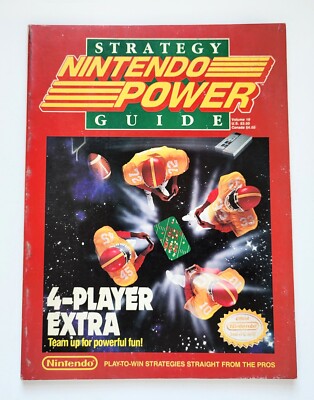 Nintendo Power Strategy Guide 4-Player Extra (1990) Vol. 19 Gauntlet 2 World Cup