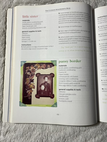 The Ultimate Scrapbooking Book by Stephanie F Taylor, Rebecca Carter, Crafts - Picture 6 of 9