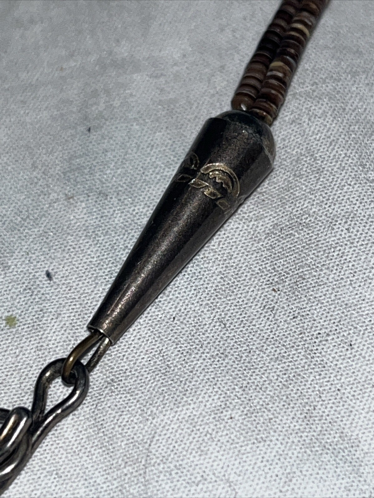 AUTHENTIC Native American Sterling Double Strand … - image 3