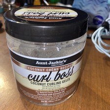 New Aunt Jackie's Curl Boss Coconut Curl Gel 15oz