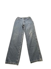 Vintage Lee High-Waisted Womens 10 Jeans Medium Wash Denim Straight Mom W29 L27