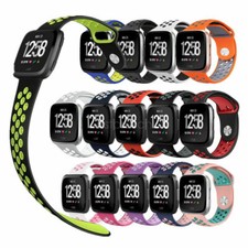 Wrist band Breathable Sport Silicone Strap Watch Bands For Fitbit Versa 2 1/Lite