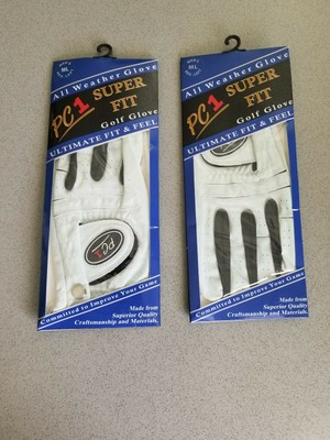 PC-1 SUPER FIT GOLF GLOVE SIZE:   MEN'S MED LARGE REG. LEFT