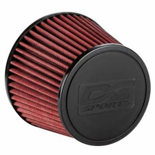 Dc Sports Single Closed Top Air Filter - 3.5 Inlet 6.25 Base 4.8 Top New Dc Sports Single Closed Top Air Filter - 3.5 Inlet 6.25 Base 4.8 Top New
