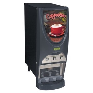 Bunn iMIX-3S+ Hot Chocolate/Cappuccino/Coffee Dispenser, 3 hoppers