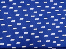 NEW YORK GIANTS NFL 100% COTTON 1 YARD PIECE BRAND NEW DESIGN "GO GIANTS"