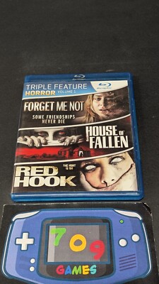 Horror Triple Feature, Vol. 1 Blu-ray Forget Me Not/ House of Fallen/ Red Hook