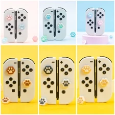 GeekShare Solf Silicone Cat Paw Joystick Thumb Grip Set for Switch / Lite / oled
