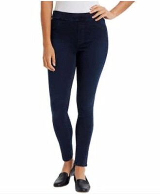 NWoT Gloria Vanderbilt Women's Pull On Comfort Jeans Blue Size 10 $60 5C098