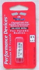 Futaba 36Mhz Channel 643 36.430 FM Receiver Crystal