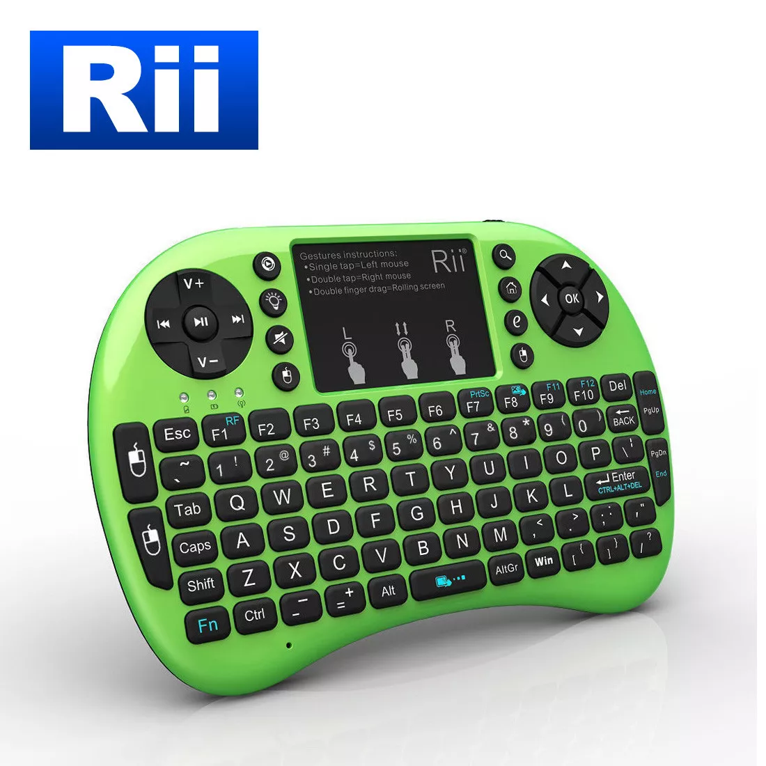 Rii i8 Wireless Mini Keyboard Mouse Touchpad with Backlight for