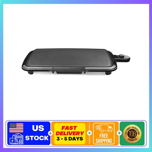 Mainstays MSGRD20 NonStick Electric Kitchen Griddle Black Free