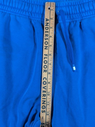 Nike Shorts Mens Large Blue NSW Sportswear Nike Air Fleece Gym Basketball Royal - Picture 4 of 12