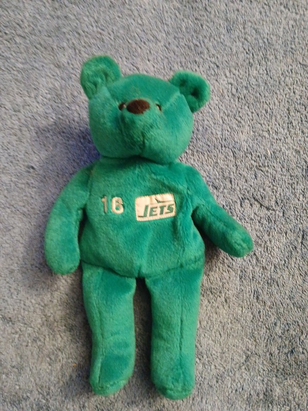 NFL NY Jets Vinny Testaverde #16 Beanie Baby.