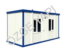Container Schlüsselfertig Bürocontainer Baucontainer Wohncontainer 5,00m x 2,40m