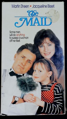 The Maid (VHS 1991) Martin Sheen, Jacqueline Bisset, Victoria