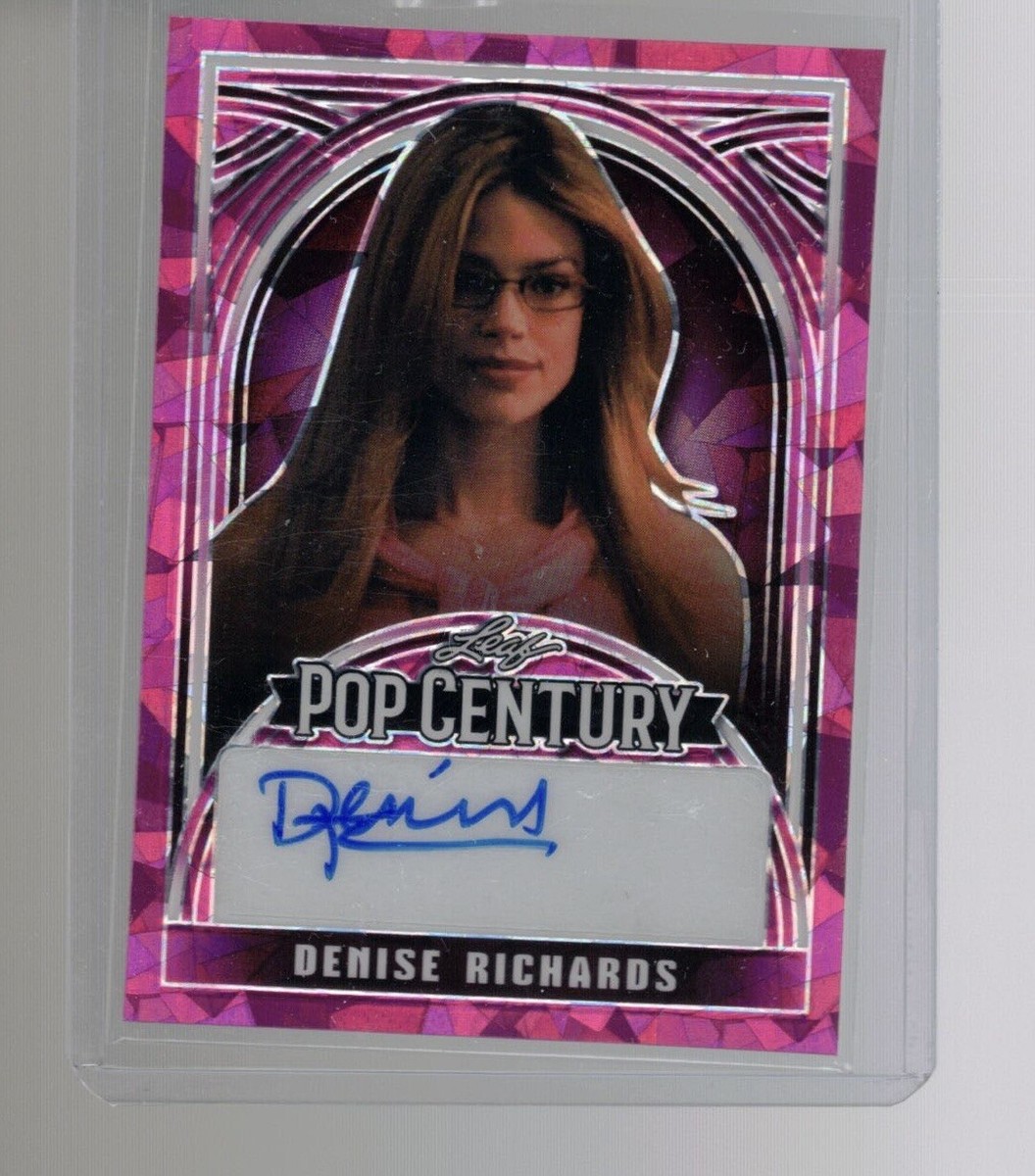 Leaf Pop Century Denise Richards 直筆サイン 2024 LEAF POP CENTURY DENIS RICHARDS サインカード 6/20