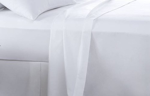 Egyptian 100% Cotton Plain White Superior 400TC Sateen Bedding Sets Options - Picture 3 of 3