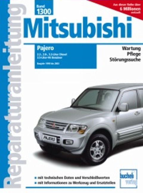 Thumbnail - Werkstatthandbuch Reparaturanleitung Wartung 1300 Mitsubishi Pajero