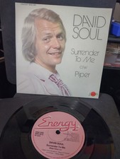 DAVID SOUL-SURRENDER TO ME-1980 UK ENERGY LABEL 45. EXCELLENT/NM