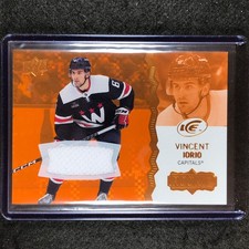 2023-24 UD Ice Hockey VINCENT IORIO Base Rookie Jersey Relic #114