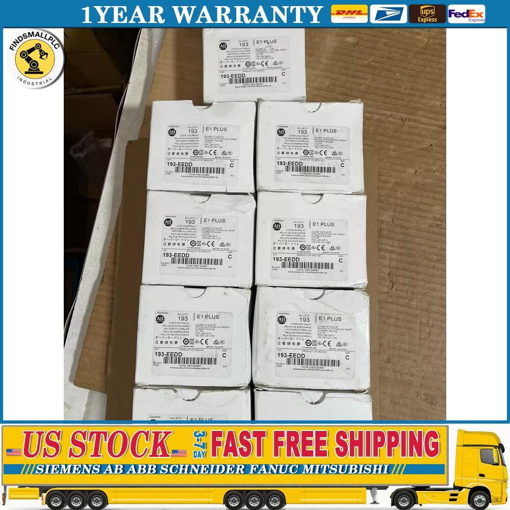 1PC New Allen Bradley 193-EEDD AB 193-EEDD Overload Relay Fast Ship US Free Tax